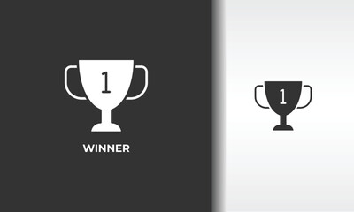 Winner Vector, Icon Or Logo Sign Isolated Symbol Illustration