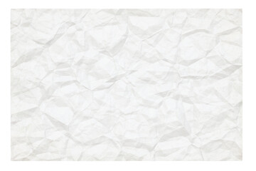 Crumpled Black and White Paper Texture Background