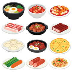 Delicious Korean food