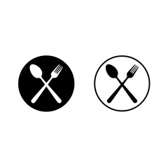 spoon and Fork Logo For Restaurant 