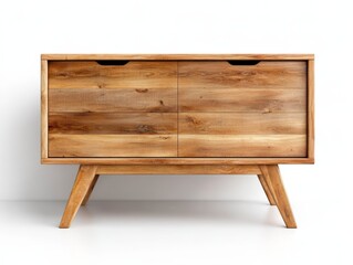 Modern Wooden Cabinet with Two Drawers Perfect for Stylish Home Decor and Storage Solutions