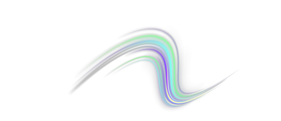 Dynamic neon PNG with glowing tornado shape. Light curves rotate in motion, forming a radiant visual. Ideal for energy themes, music art, or motion design.