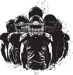 Power of the Game – Football Team in Motion