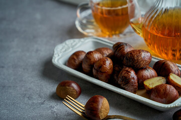 栗の渋皮煮｜シロップ香る上品なデザート