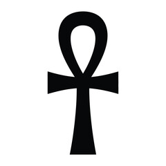 Ankh cross symbol of life icon