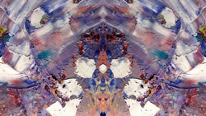 Abstract art background . Hand painting artwork on canvas .