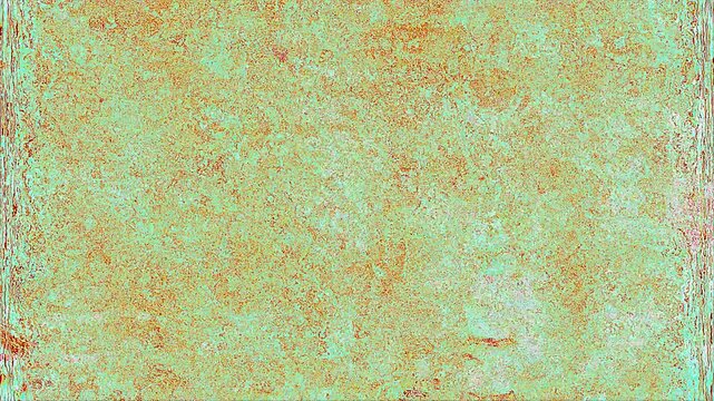 Abstract Green and Orange rusty Textured Background with Subtle Variations