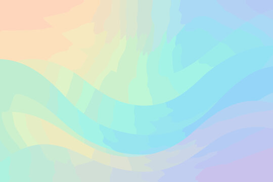 Transitions curves gradient illustration evoking aetherwave pastel symphony vector through minimal field