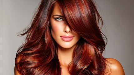 Elegant hair styling techniques beauty salon tutorial video indoor close-up hair care tips for gorgeous locks