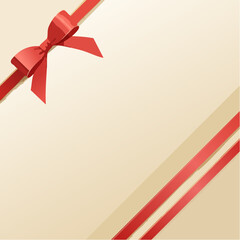 Holiday Gift Banner Vector Template