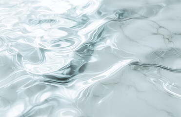 水面と大理石のテクスチャ素材