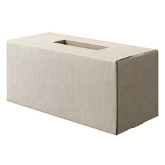 A rectangular, light brown cardboard box with a rectangular opening on the top