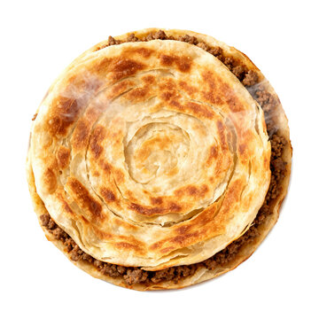 Qeema Paratha &mdash; crispy, golden flatbread stuffed with spicy minced meat filling. A flavorful Pakistani breakfast or street food favorite.