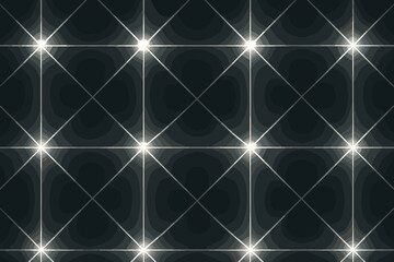 Obraz premium Harmony precise beam illustration structure modular vector abstract geometric light intersections luminous