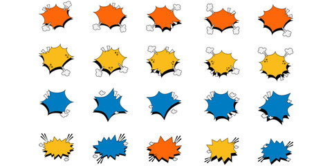 Comic Sale Discount Shape