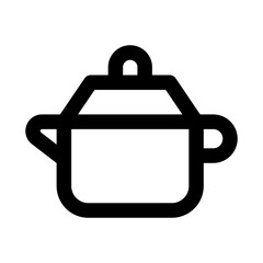 Pot and Kettle representing cooking, kitchen utensils, and culinary preparation activities