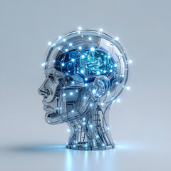 Artificial Intelligence Brain in Holographic Light