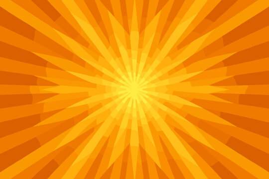 Vector glowing seamless radiant dynamic starburst beams radial layered pattern creating illustration