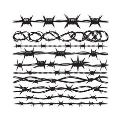 Barbed Wire Types, Razor Wire Designs, Security Fence Wire Collection