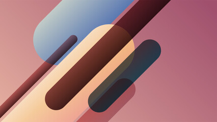ILLUSTRATION ABSTRACT BACKGROUND ELEGANT GRADIENT SMOOTH LIQUID COLORFUL DESIGN WITH DIAGONAL GEOMETRIC SHAPES VECTOR TEMPLATE GOOD FOR MODERN WEBSITE, WALLPAPER, COVER DESIGN 