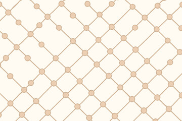 Naklejka premium Spaced suggesting diagonal arrangement evenly elegant vector pattern beadchain forming clean illustration