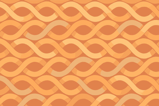Illustration subtle woven fluidity vector rows pattern warmth adding interlocking ovals