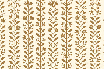 Illustration repetition pattern delicate forming organic vector floral vertical ornaments stripe balanced
