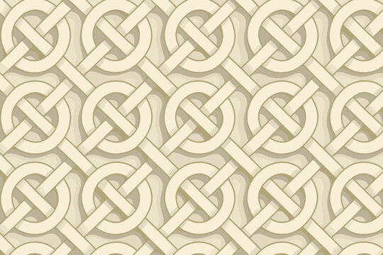 Reminiscent structures elegant linenring overlapping light simple forming elegance depth gradients vector