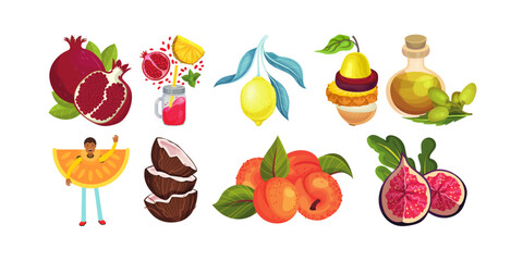 Vibrant and healthy fruit arrangements with fresh ingredients, perfect for food blogs, healthy living, and promoting wellness