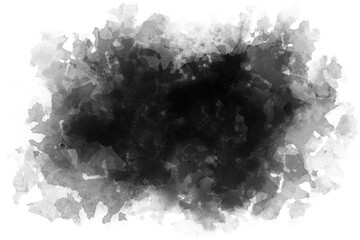 墨をぼかしたような水彩テクスチャー素材