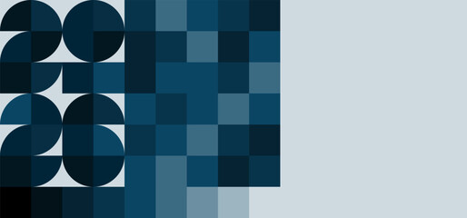 calendar abstract background web design geometric pattern minimalist modern blue orange  New Year 2026 Christmas, for web design, calendar, presentation eps 10