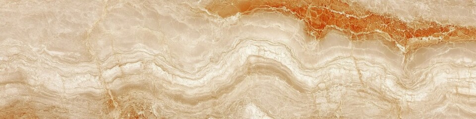 Fototapeta premium Elegant Beige Onyx Marble Texture Background for Luxurious Interior Design and Sophisticated Spaces