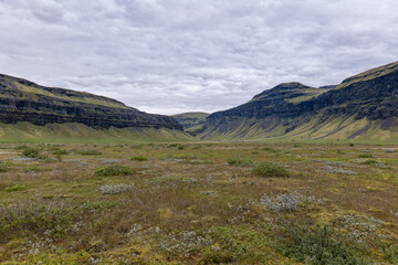 mountains and landscape in Iceland