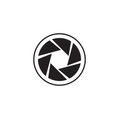 camera lens icon and symbol logo