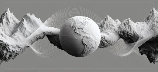 Earth in Mountain Waves