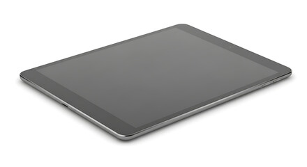 Sleek Slate Modern Tablet Device for Work and Play