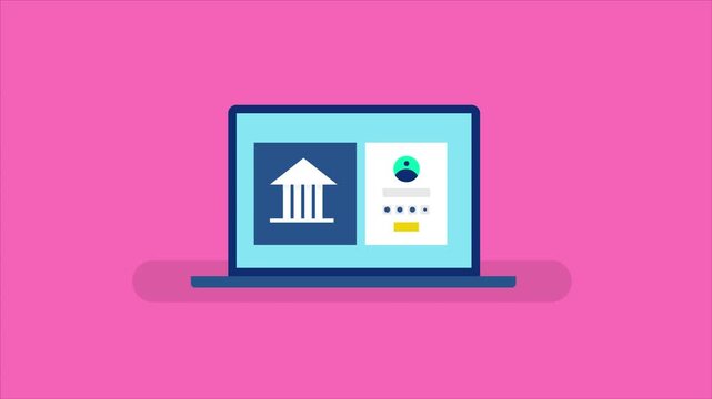 Customers utilize secure internet banking protected by password authentication for safe money transfers, digital transactions, and online payments.