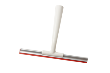 Glass squeegee isolated on transparent background