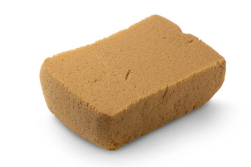 Sponge for washing isolated on transparent background
