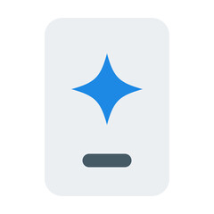 Obraz premium Mobile AI Assistant Flat Icon Vector, Colorful AI Assistant and Chatbot Symbol for Technology and Automation Concept