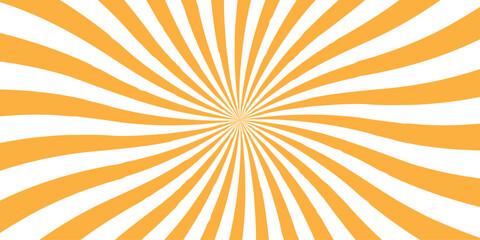 Abstract red and white retro with sunburst pattern colorful design. Vintage sunrays illustration swirl line. sun beam vector banner design and comic burst gradient concept pattern.	
