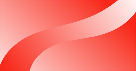 Red gradient abstract background with soft smooth curved waves and light highlight effects.