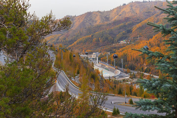 29 September 2025, Medeo Shymbulak Mountain Resort, Almaty City, Kazakhstan