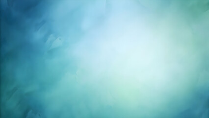 Soft Aqua Blue Green Gradient Background with Subtle Paper Texture and Gentle Luminous Glow