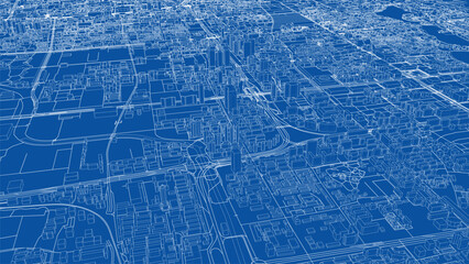 Detailed City Blueprint
