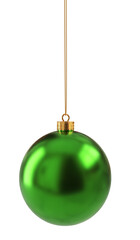 Christmas ball decorations holiday Christmas tree elegant shiny green