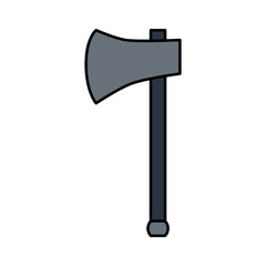 Axe Fire Vector Illustration