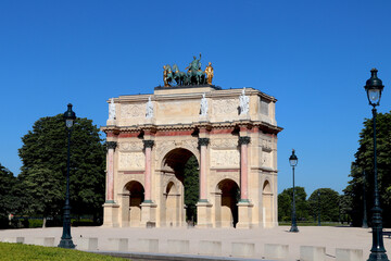 カルーゼル凱旋門（Louvre Museum）