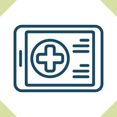 Fototapeta premium Online Healthcare