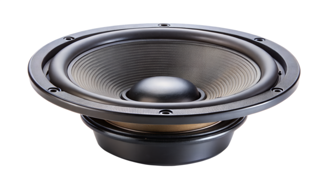 speaker isolated on white